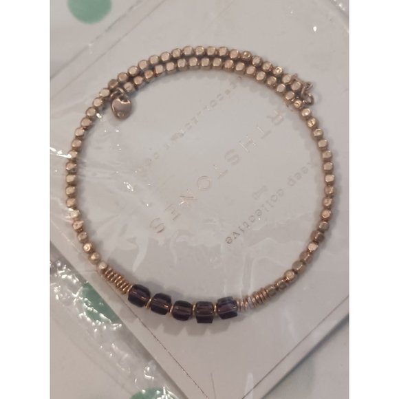 NWT! Birthstone Bracelet in Rose Gold (February) - Picture 5 of 8
